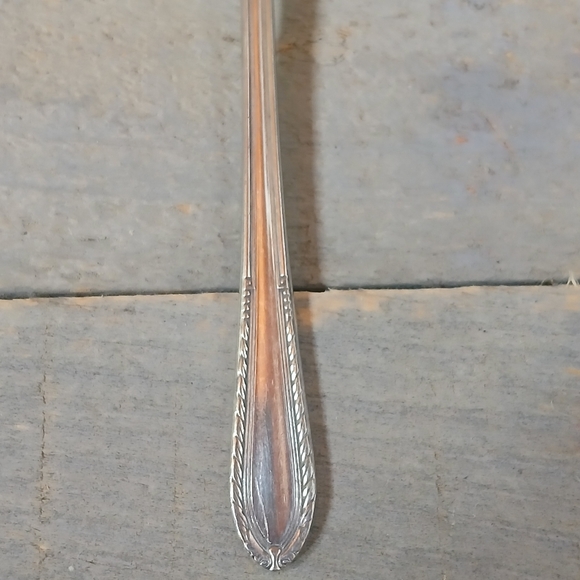 Long Handled Cocktail Spoon Vintage Silverplated Gin Spoon Stir Stick - Picture 8 of 11